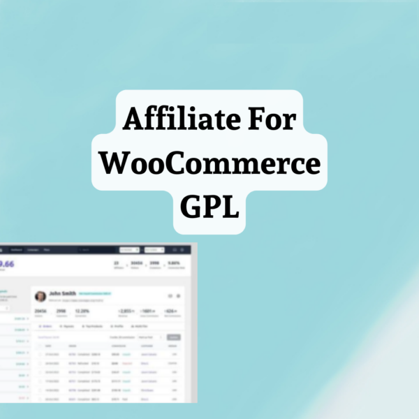 Affiliate For WooCommerce GPL v5.7.0