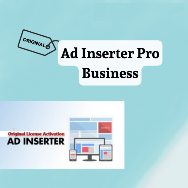 Ad Inserter Pro Business Original License Activation